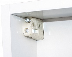 Style Line Зеркальный шкаф Каре 50 с подсветкой – фотография-10